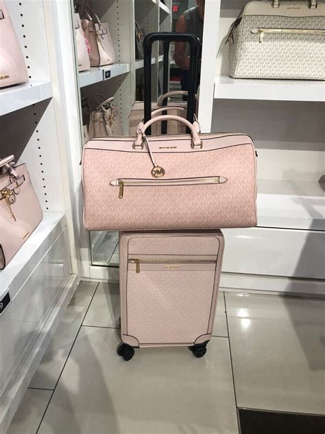 michael kors cabin suitcase|Michael Kors luggage set outlet.